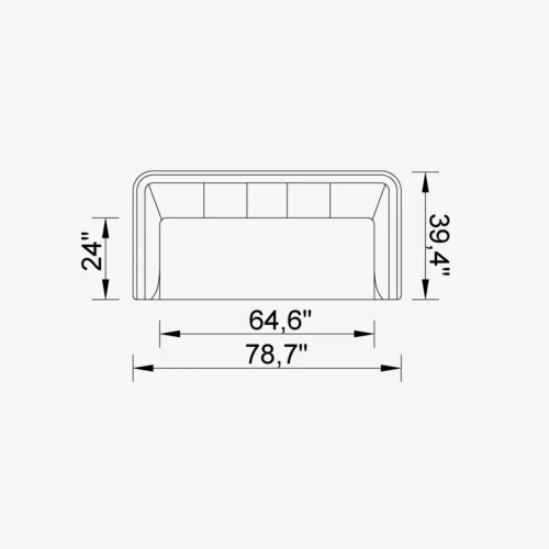 Air Phantom 2.5 Sofa - Image 4