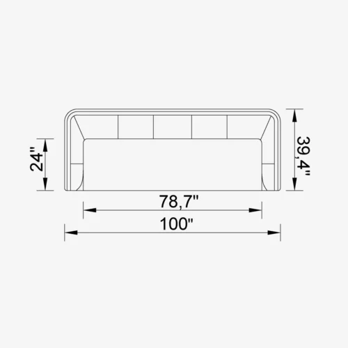 Air Phantom 4 Sofa - Image 4