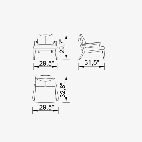 Ege Accent Chair - Image 3