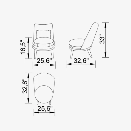 Loop Accent Chair - Image 2