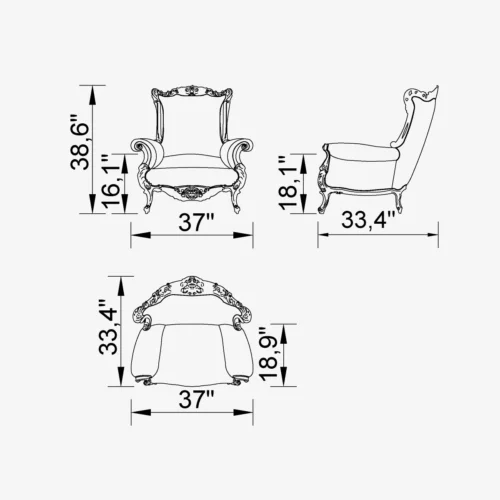 Picasso Accent Chair - Image 2
