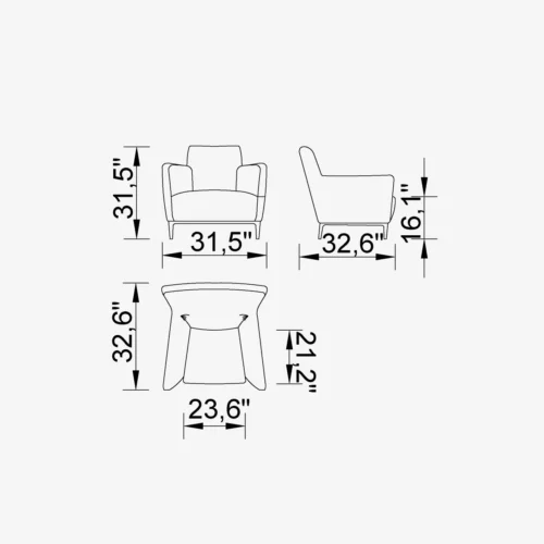 Apachee Accent Chair - Image 3