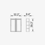 California Top Module (Glass Door)