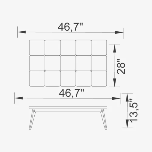 Esteve Coffee Table (White) - Image 3