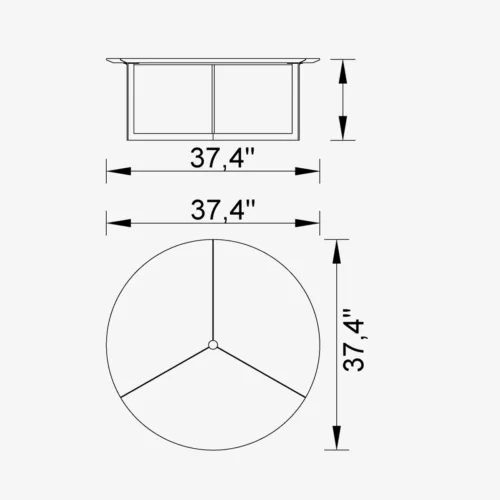 Focus Coffee Table (Big) - Image 4