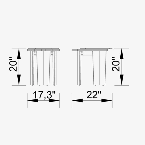 Loft Side Table - Image 2