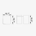 Mono Side Coffee Table Rectangle