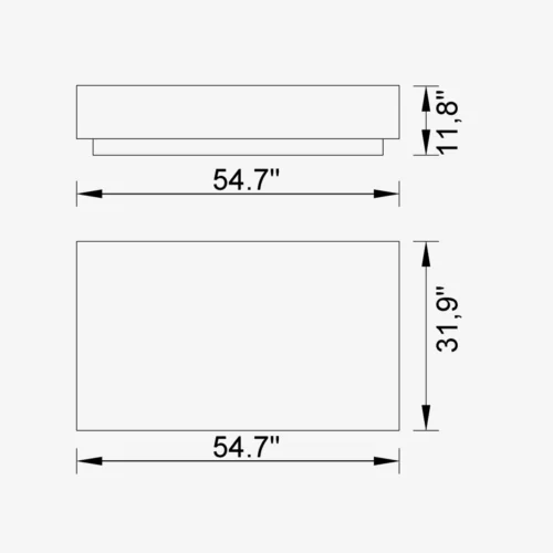 Planet Deluxe Coffee Table (Rectangle) - Image 2