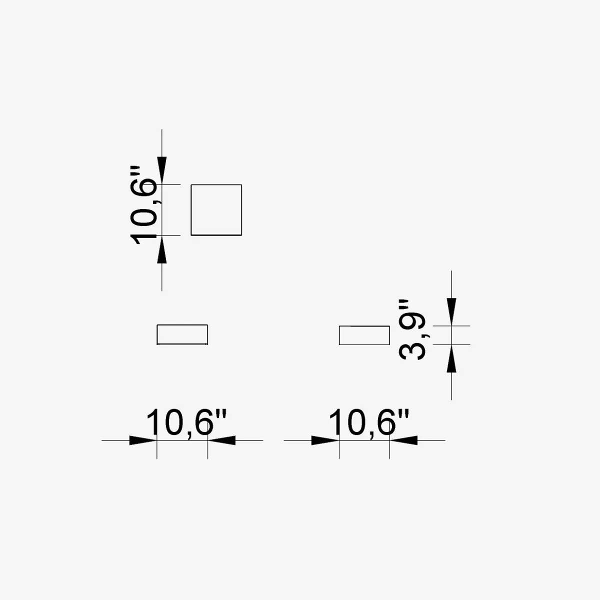Toronto Coffee Table (Square)