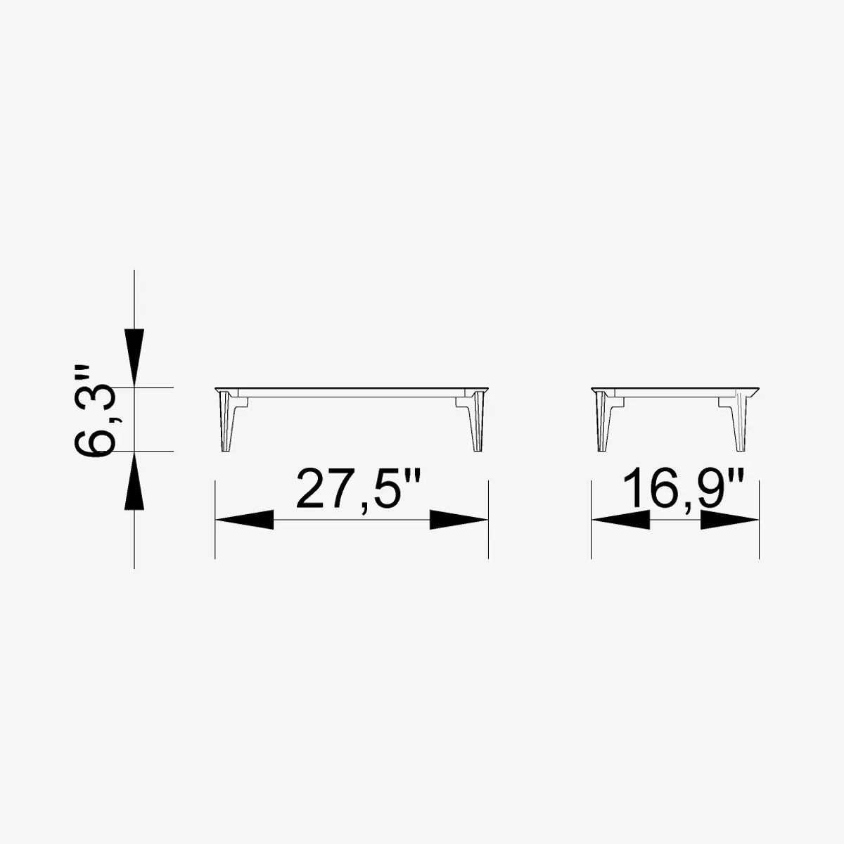 Vovo Coffee Table (Rectangular)