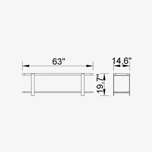 Hector Sofa Table - Image 3