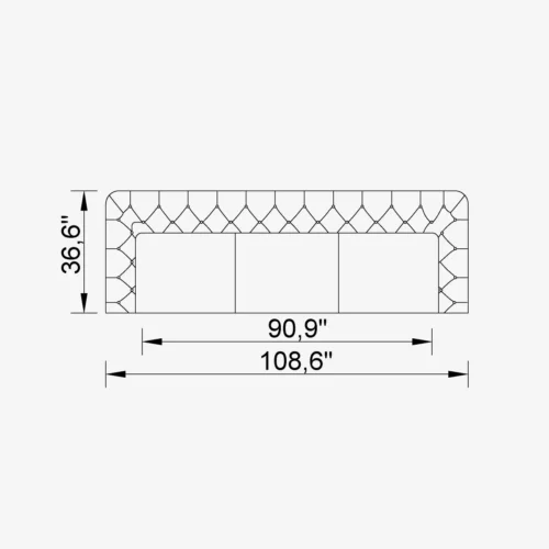 Lincoln 4 Sofa - Image 2
