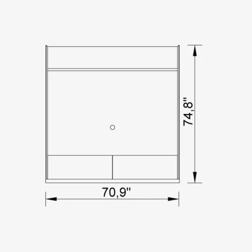 Luis 71" Tv Module - Image 2