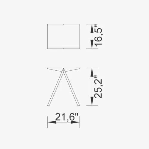 Piramit Nesting Table - Image 2