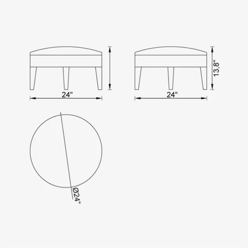 Leaf Ottoman (Big) - Image 3