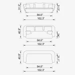 Versay Line / Soft 4 Sofa Soft