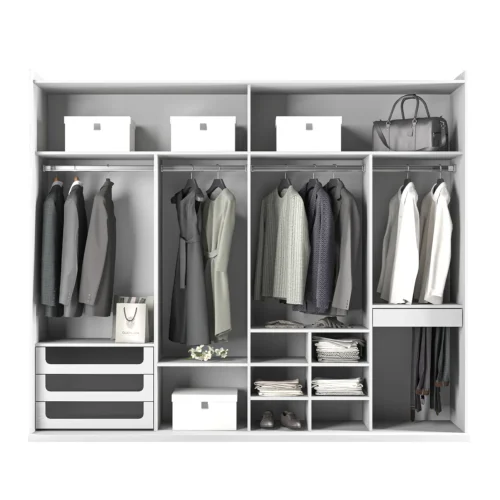 Lazio (White) Wardrobe - Image 2