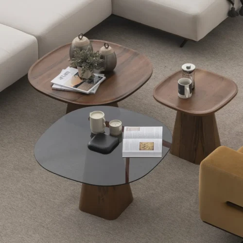 Chelsea Side Table (Walnut-Wood) - Image 4