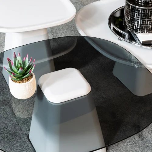 Chelsea Side Table (Lake Glass) - Image 3