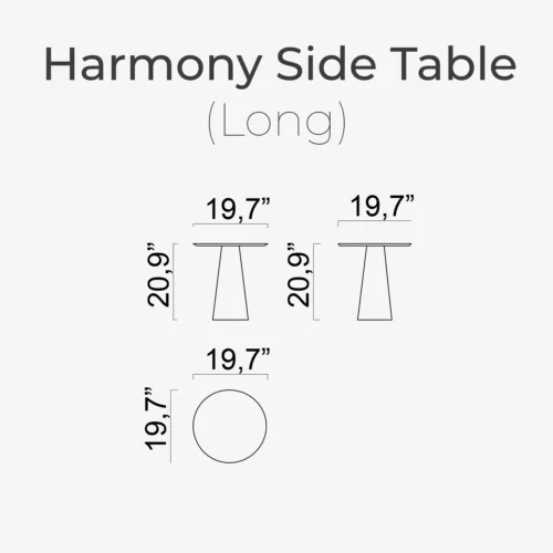 Harmony Side Table (Long) - Image 2