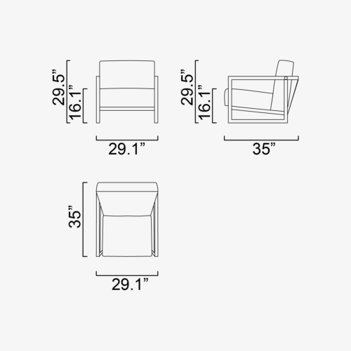 Jenga Accent Chair - Image 8