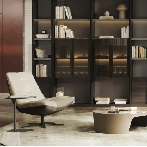 Zen Accent Chair (Leather) - Image 4