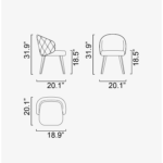 Felix Chair (Quilted)