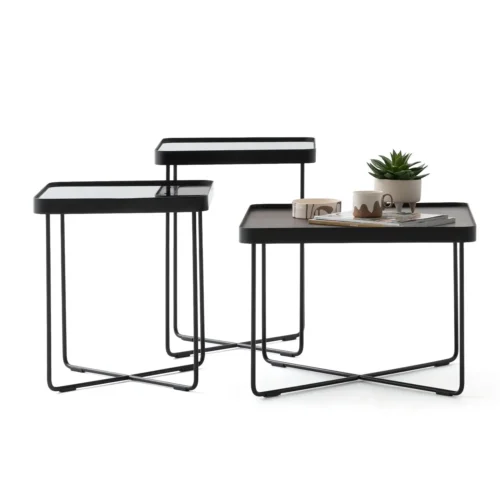 Forte Side Table (Big)(Glass) - Image 3