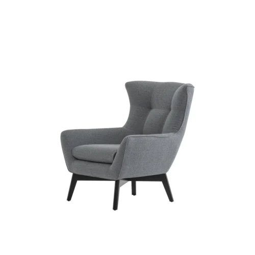 Maserati Accent Chair (Wood - Leather)