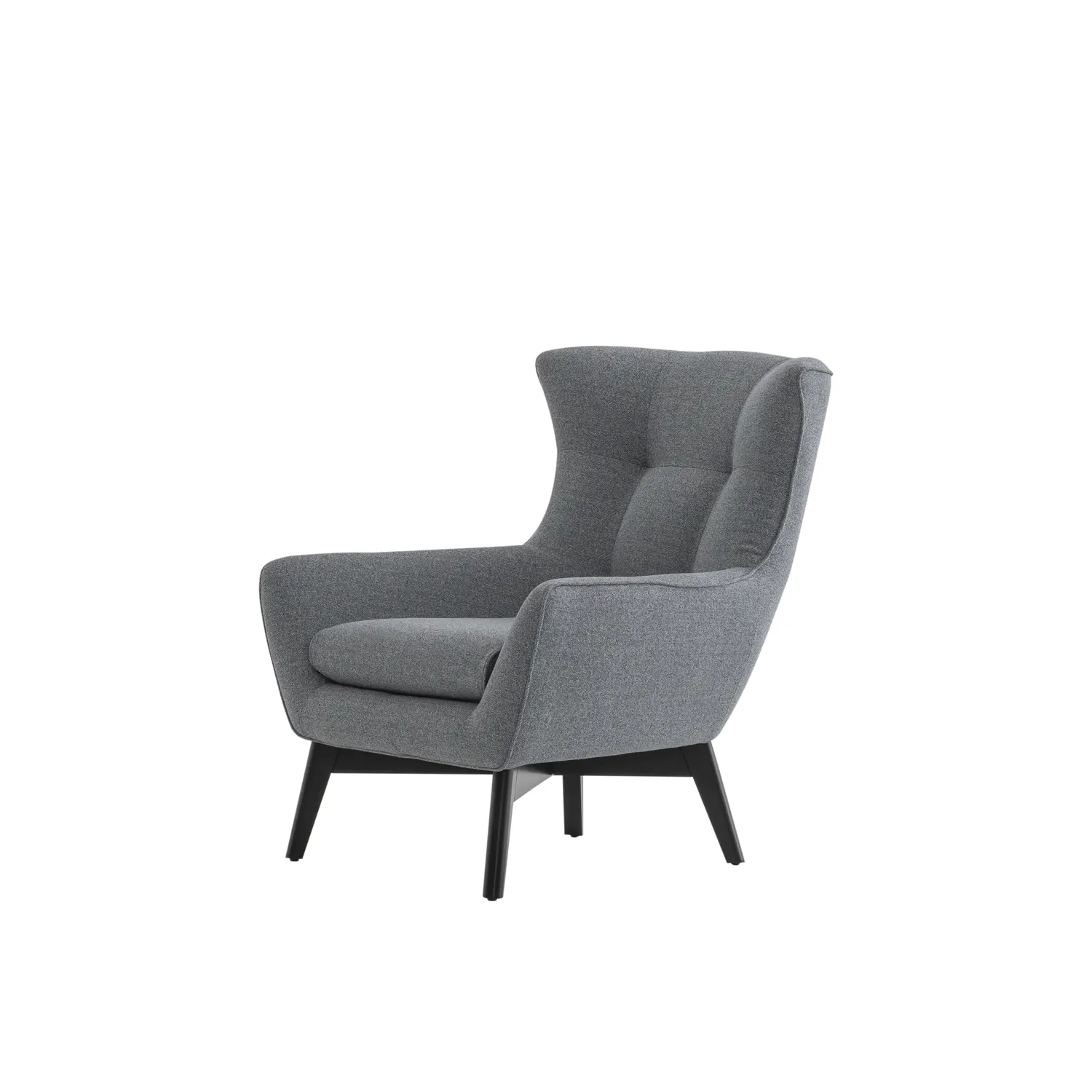 Maserati Accent Chair (Wood - Leather)