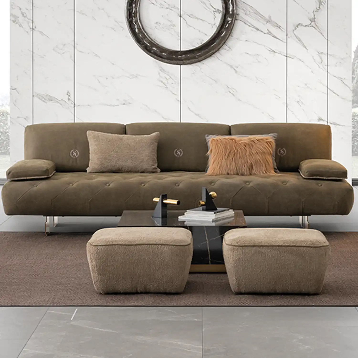 ☆*よ様 SALONIA Marseille 3 Sofa - Saloni Furniture