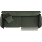 Tiffany 78.7" Long Sofa (Leather)