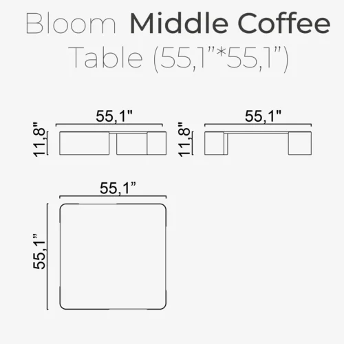 Bloom Coffee Table Big - Image 2