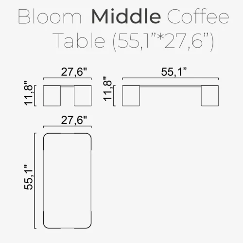 Bloom Coffee Table Small - Image 2