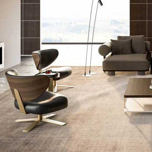 Leo Accent Chair (Leather) - Image 13