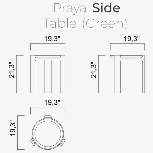 Praya Side Table - Image 2