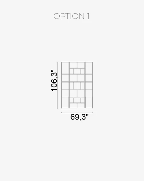 Nova Wall Unit Option 1 - Image 2