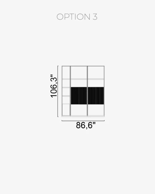 Nova Wall Unit Option 3 - Image 2