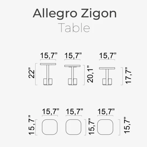 Allegro Zigon Table - Image 2