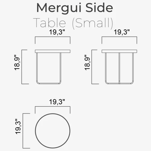 Mergui Side Table (Small) - Image 2
