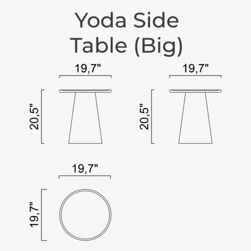 Yoda Side Table (Big) - Image 2