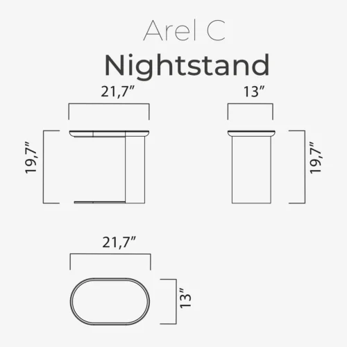 Arel C Nightstand - Image 3