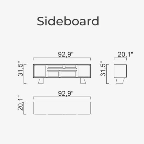 Madlen Sideboard - Image 2