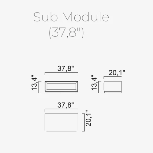 Madlen Sub Module 37,8" - Image 2