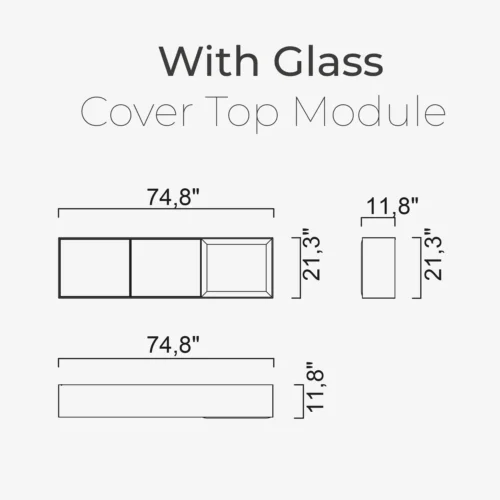 Madlen With Glass Cover Top Module - Image 2