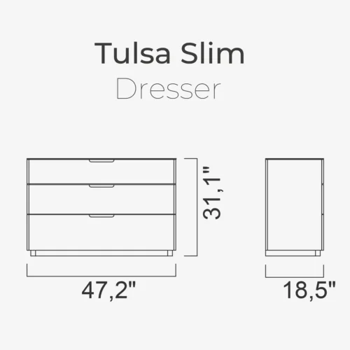 Tulsa Slim Dresser - Image 3